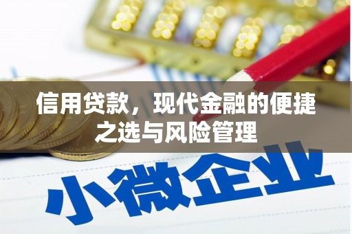 花山信用贷款，现代金融的便捷之选与风险管理