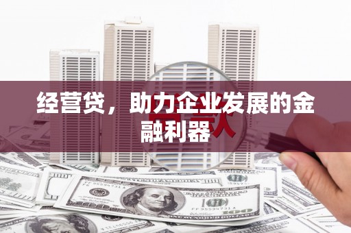 花山经营贷，助力企业发展的金融利器