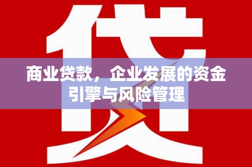 花山商业贷款，企业发展的资金引擎与风险管理