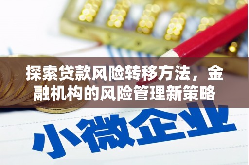 花山探索贷款风险转移方法，金融机构的风险管理新策略