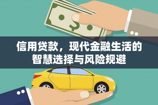 花山信用贷款，现代金融生活的智慧选择与风险规避