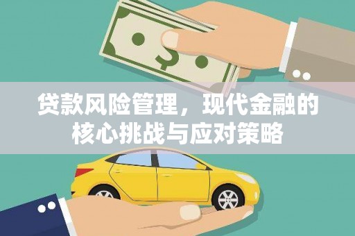 花山贷款风险管理，现代金融的核心挑战与应对策略