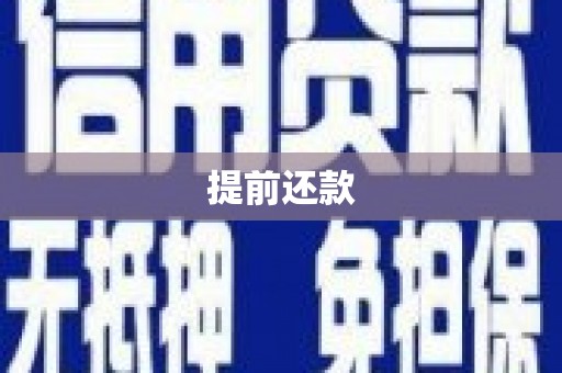 花山提前还款