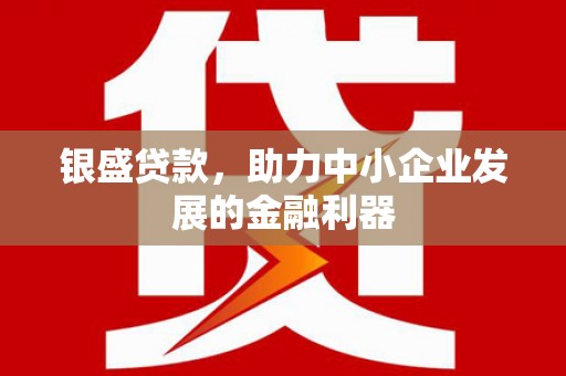 花山银盛贷款，助力中小企业发展的金融利器