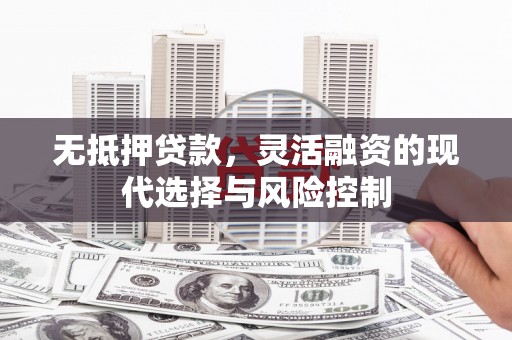 花山无抵押贷款，灵活融资的现代选择与风险控制