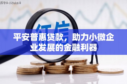 花山平安普惠贷款，助力小微企业发展的金融利器