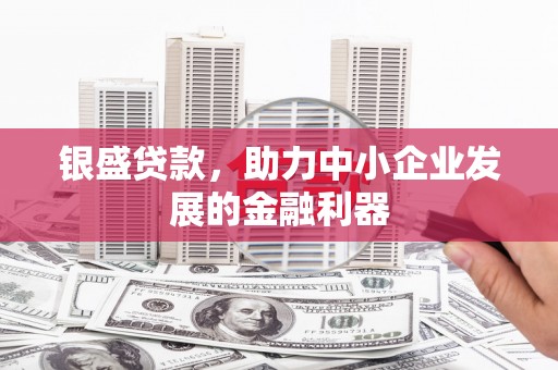 花山银盛贷款，助力中小企业发展的金融利器
