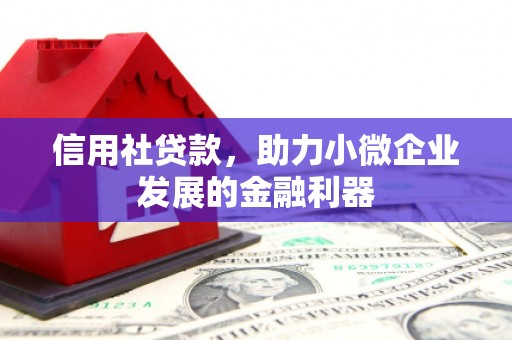 花山信用社贷款，助力小微企业发展的金融利器