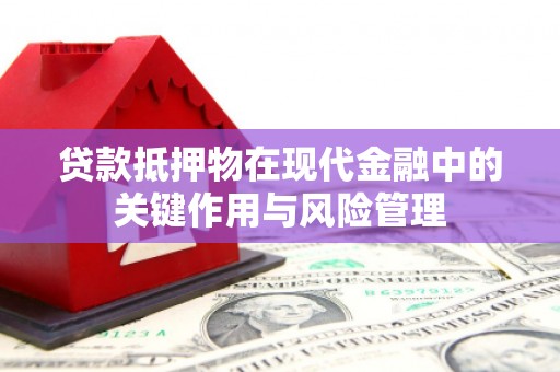 花山贷款抵押物在现代金融中的关键作用与风险管理