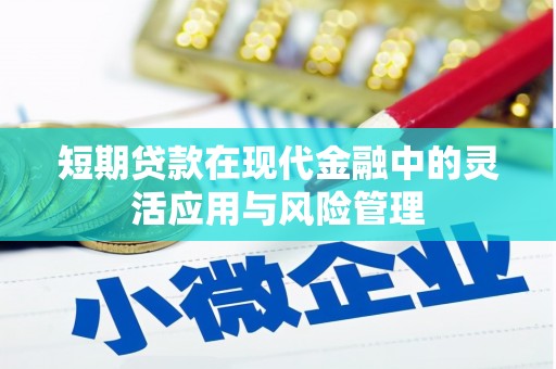 花山短期贷款在现代金融中的灵活应用与风险管理