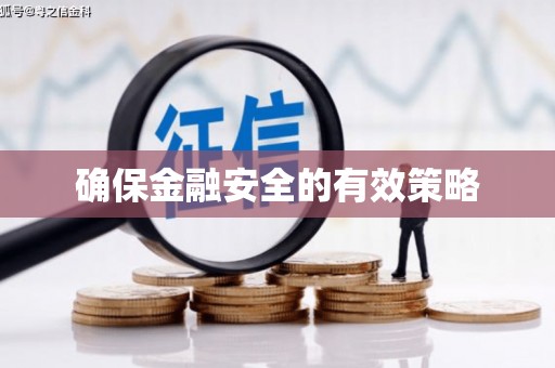 花山确保金融安全的有效策略